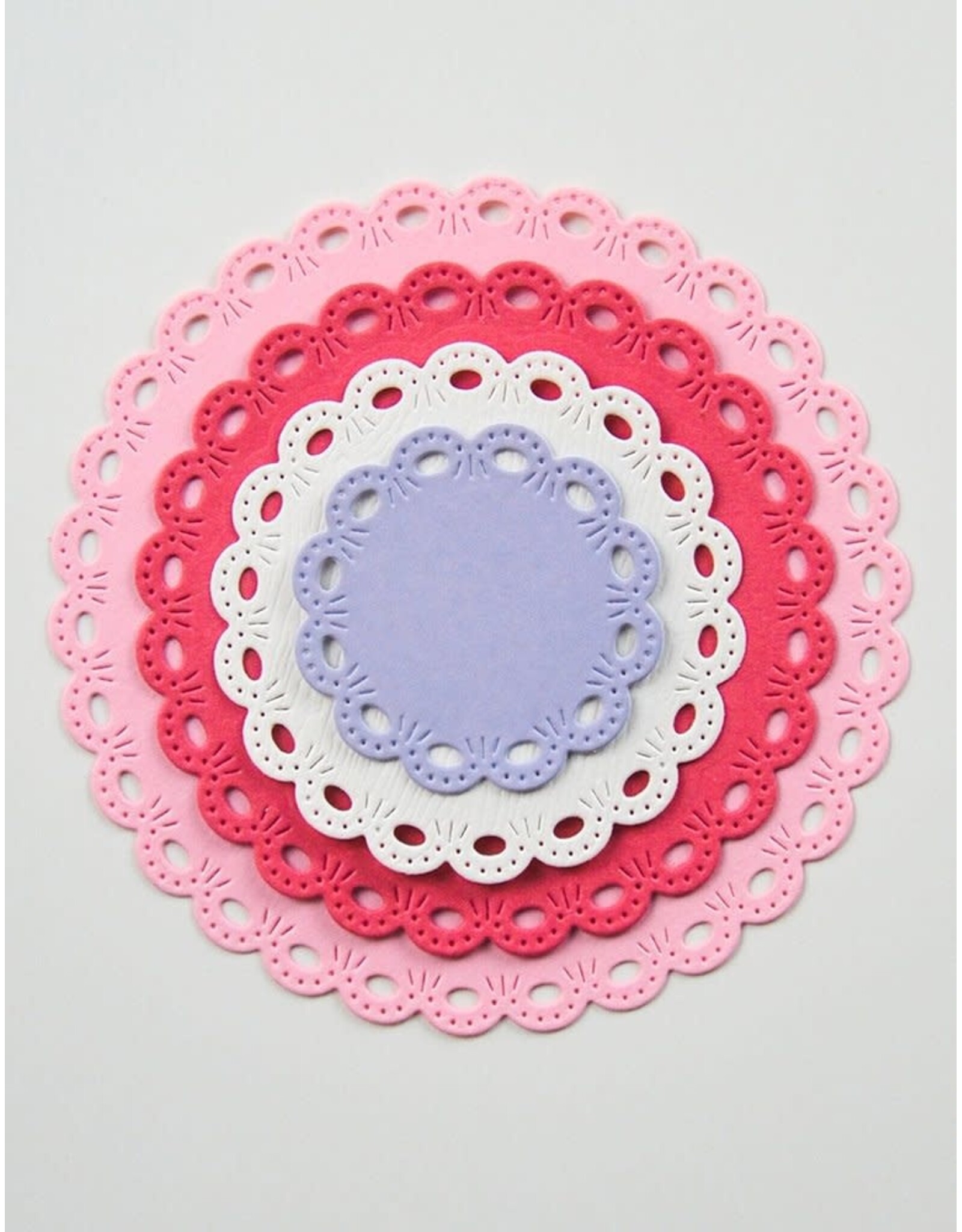 MEMORY BOX MEMORY BOX ROUND EYELET CIRCLE FRAMES DIE SET