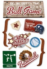 PAPER HOUSE PRODUCTIONS PAPER HOUSE BALL GAME 3D STICKERS