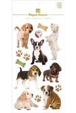 PAPER HOUSE PRODUCTIONS PAPER HOUSE PUPPIES 3D STICKERS