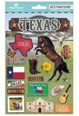 PAPER HOUSE PRODUCTIONS PAPER HOUSE TEXAS 3D STICKERS