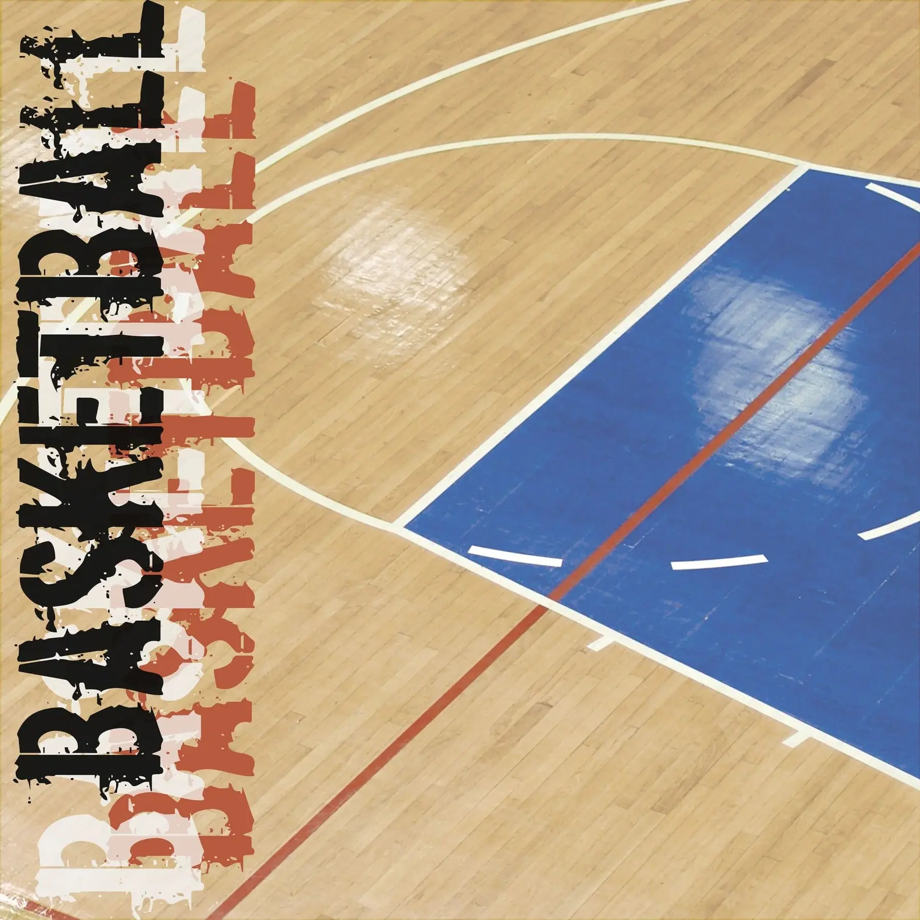 PAPER HOUSE PRODUCTIONS PAPER HOUSE BASKETBALL HOOP 12X12 CARDSTOCK