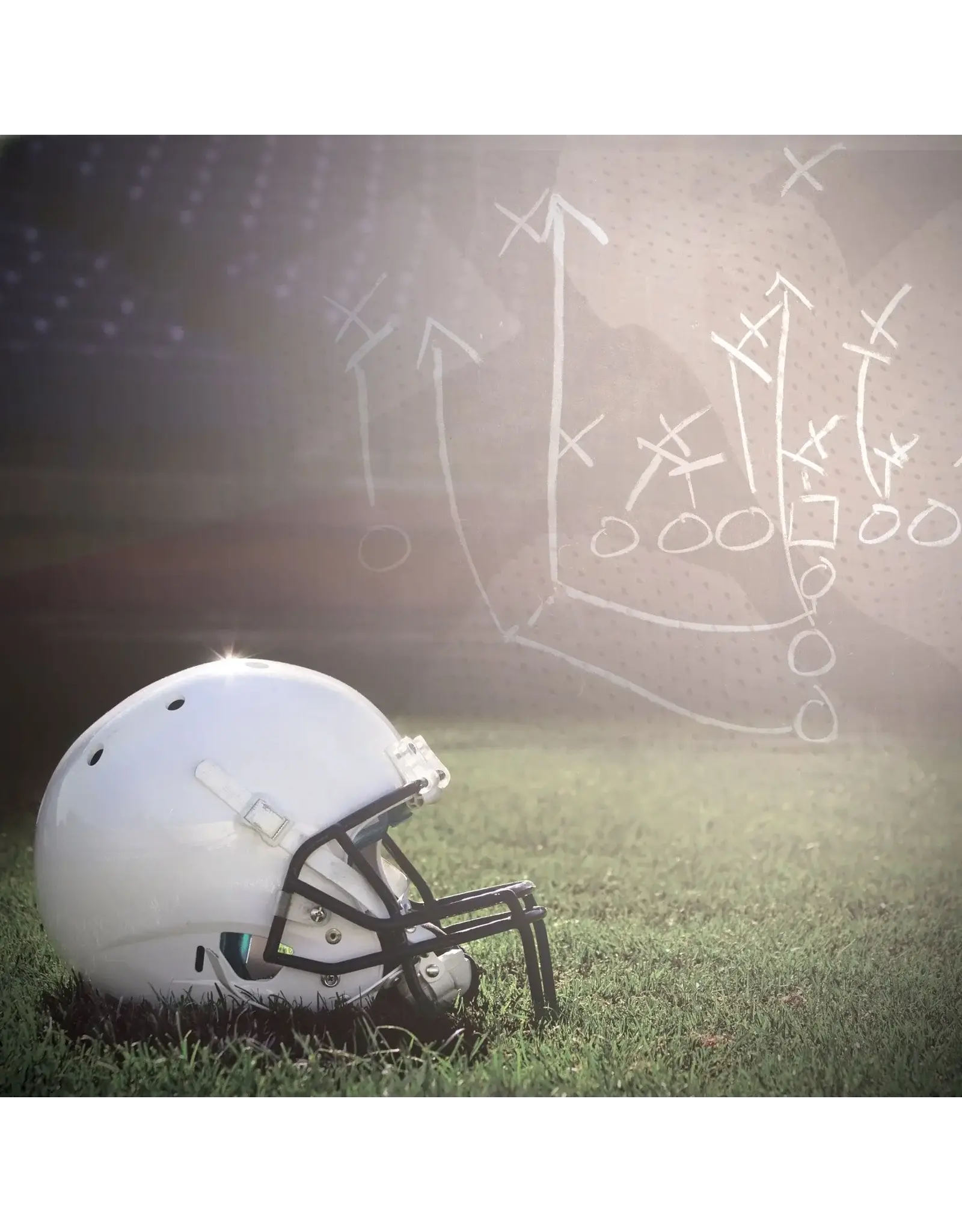 PAPER HOUSE PRODUCTIONS PAPER HOUSE FOOTBALL 12X12 CARDSTOCK