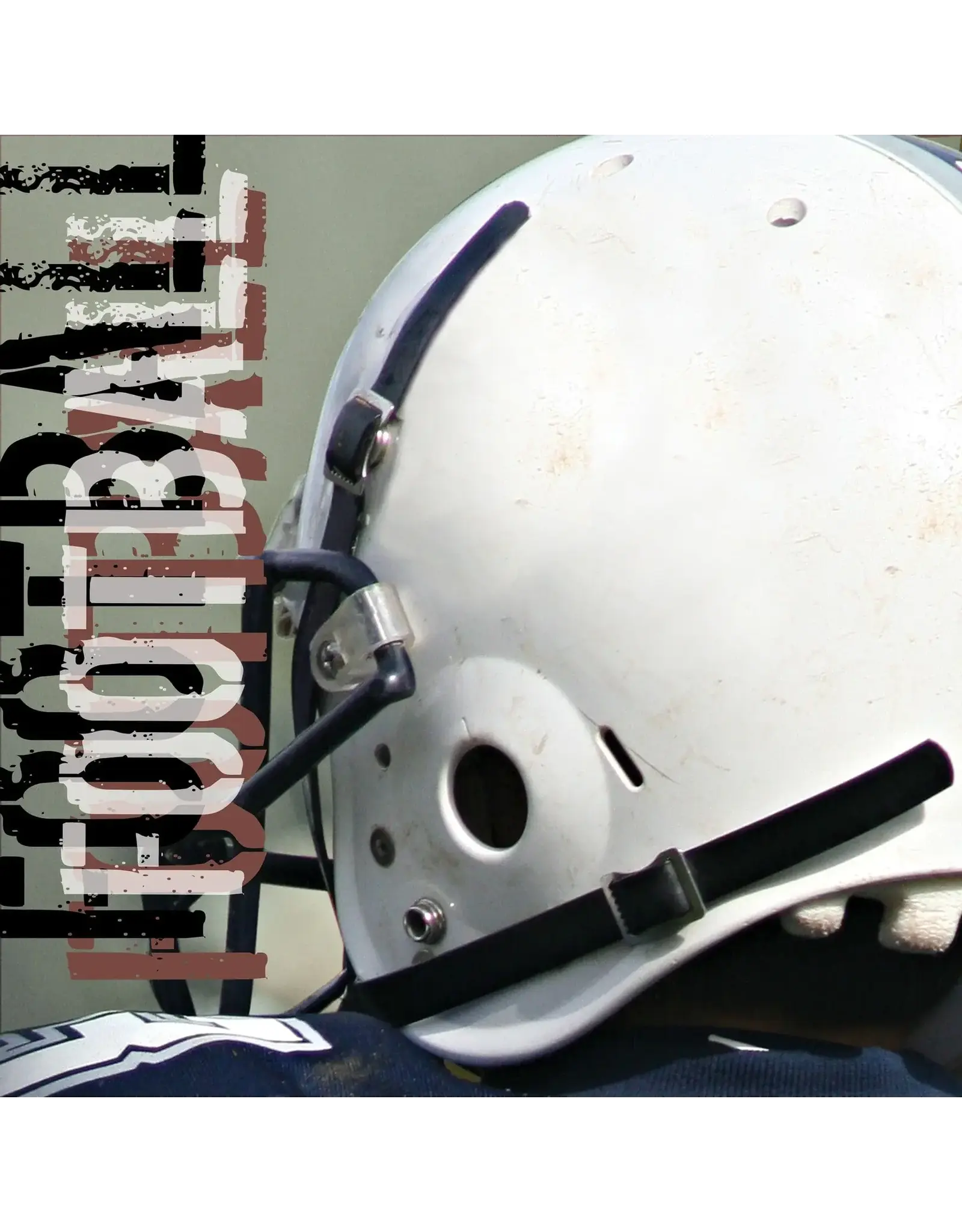 PAPER HOUSE PRODUCTIONS PAPER HOUSE FOOTBALL HELMET 12X12 CARDSTOCK