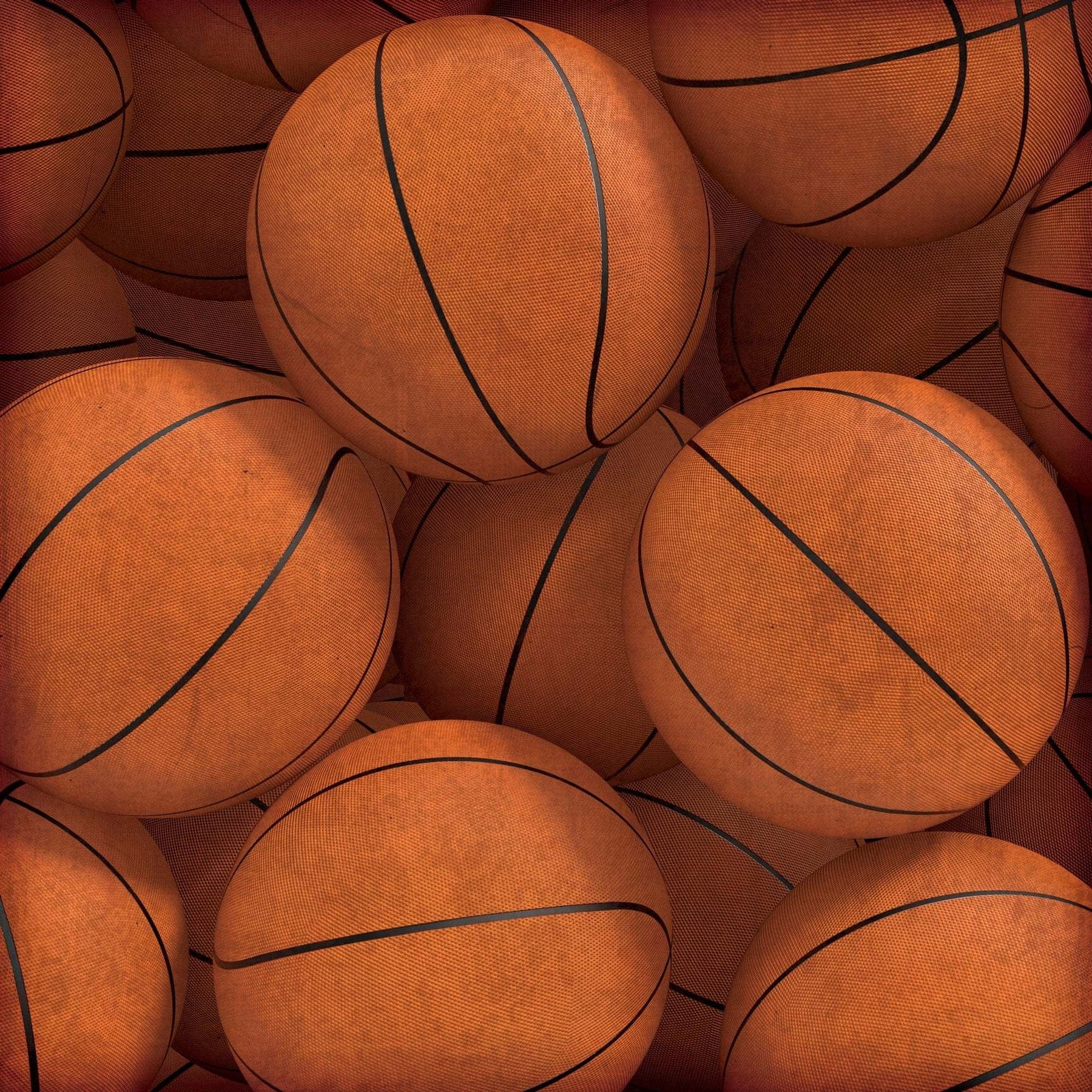 PAPER HOUSE PRODUCTIONS PAPER HOUSE BASKETBALL COURT 12X12 CARDSTOCK