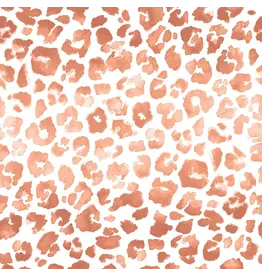 PAPER HOUSE PRODUCTIONS PAPER HOUSE TERRA COTTA WATERCOLOR LEOPARD PRINT 12X12 CARDSTOCK