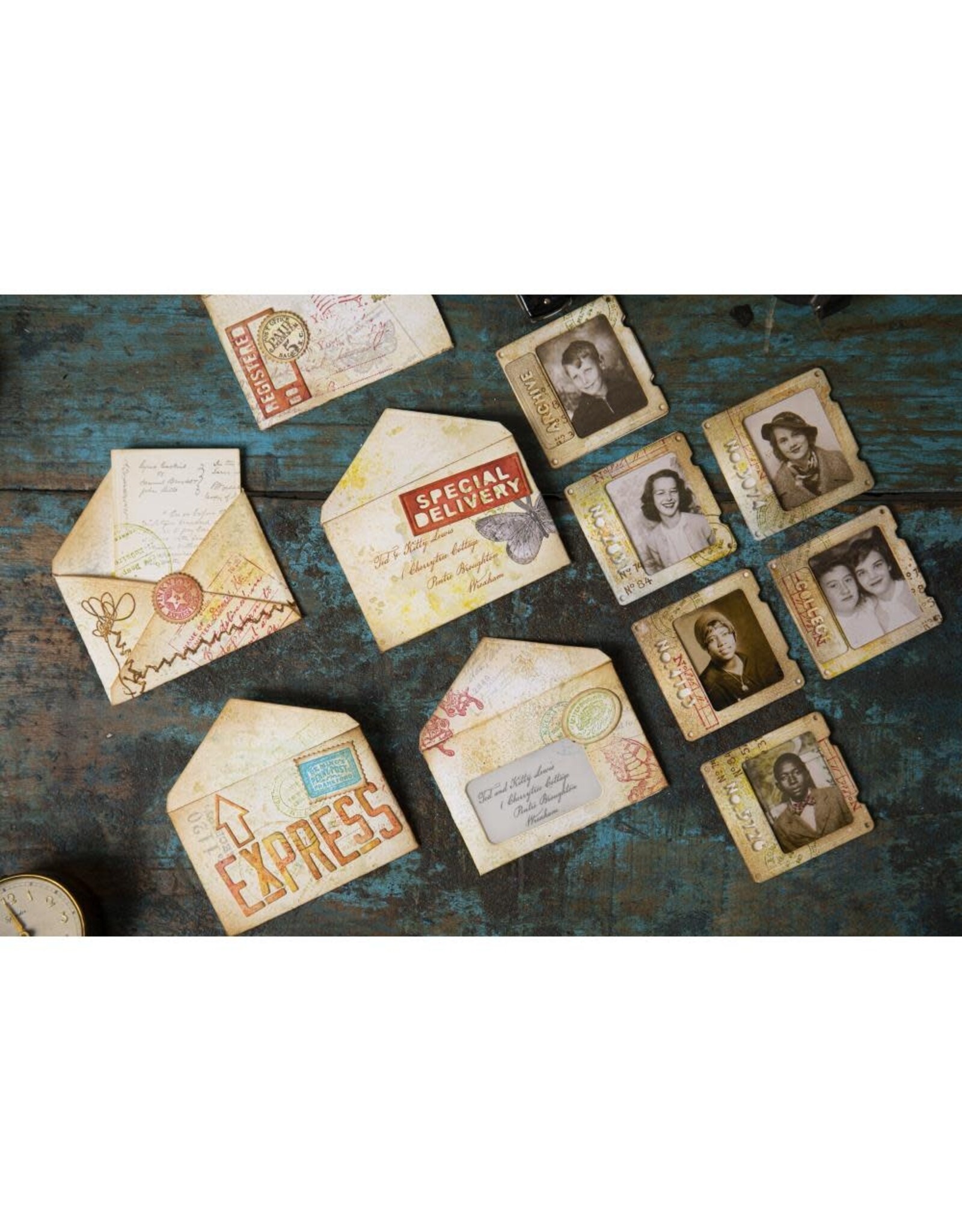 SIZZIX SIZZIX TIM HOLTZ ALPHANUMERIC THEORY THINLITS DIE SET