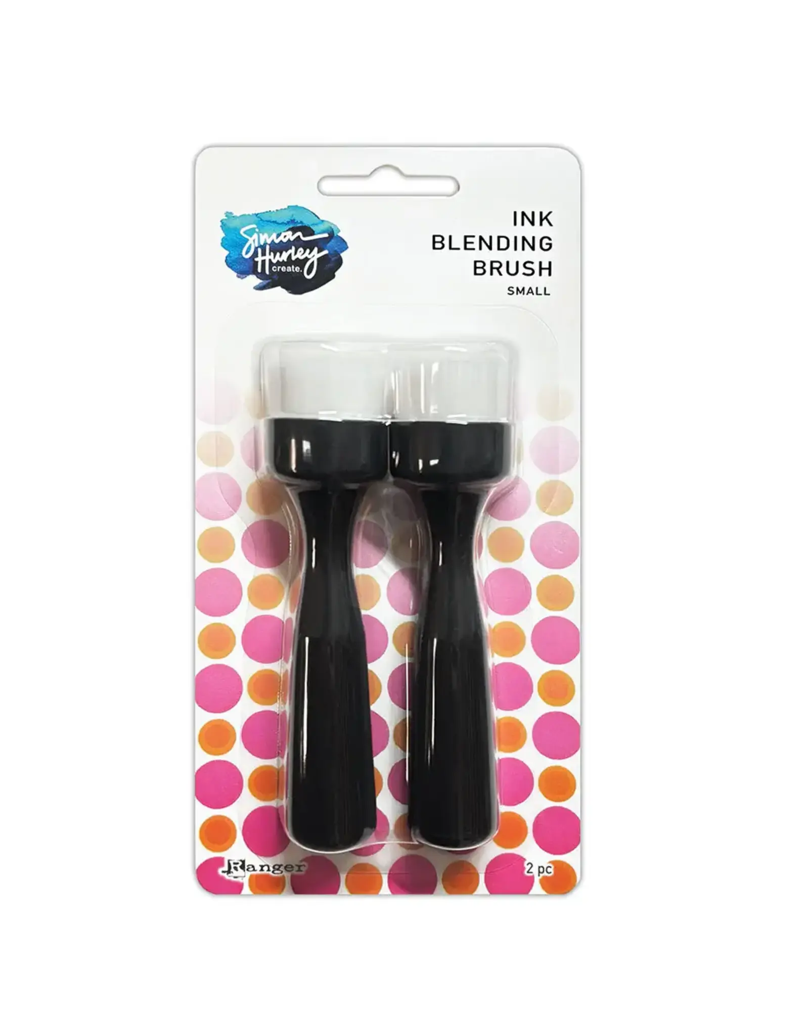 RANGER RANGER SIMON HURLEY SMALL INK BLENDING BRUSH 2/PK