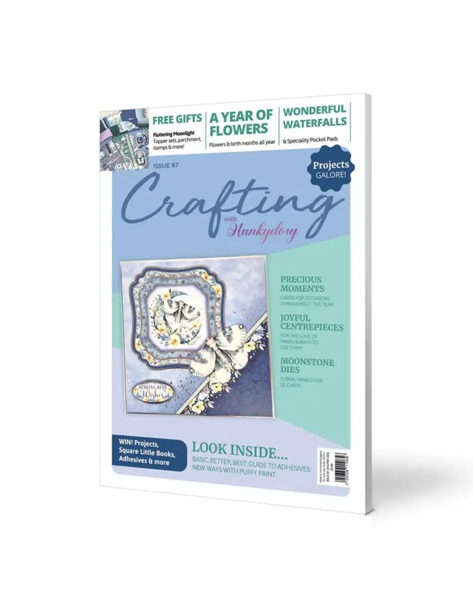 HUNKYDORY CRAFTS LTD. HUNKYDORY CRAFTING WITH HUNKYDORY PROJECT MAGAZINE - ISSUE 87