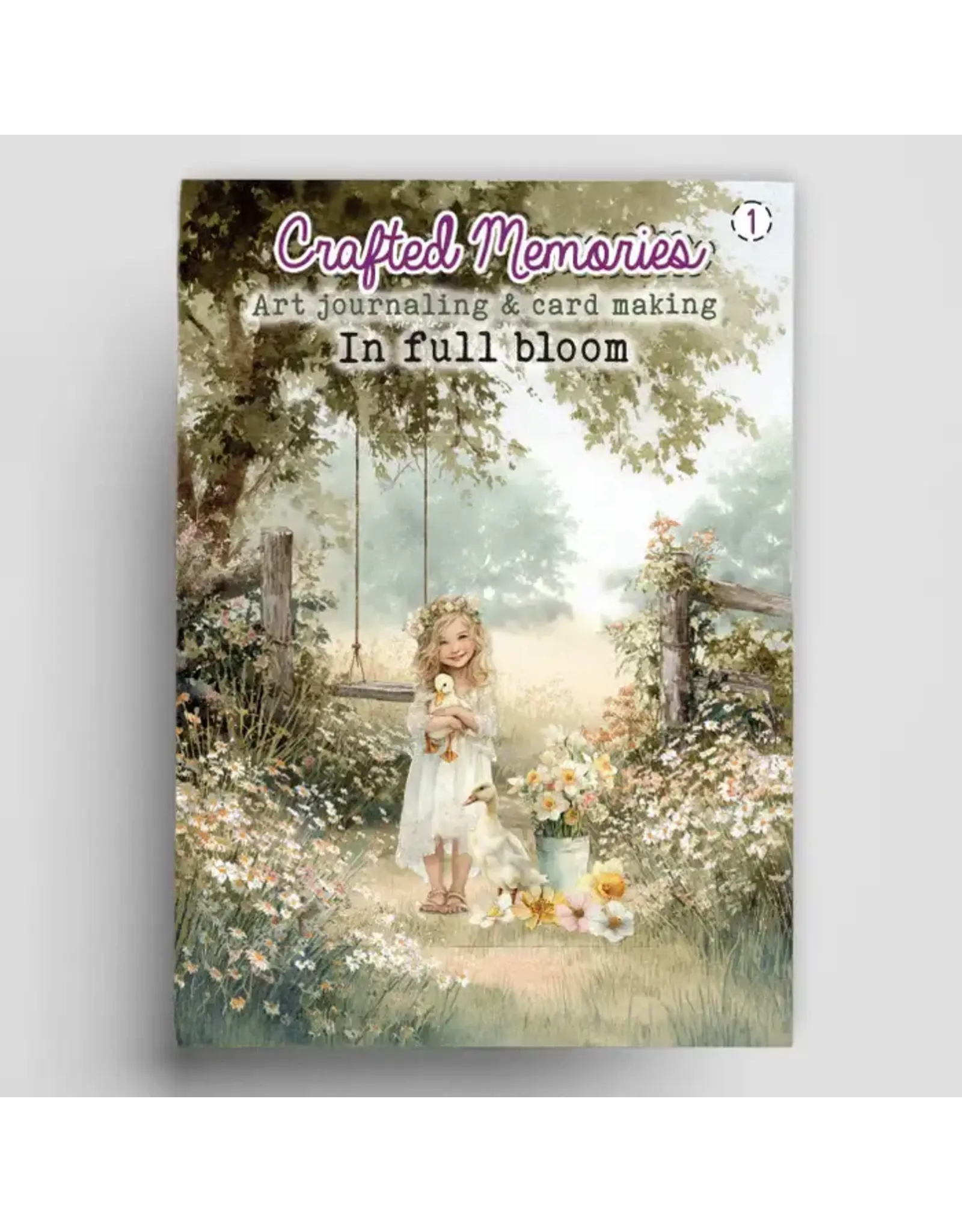 LEANE CREATIF LEANE CREATIEF IN FULL BLOOM ART JOURNALING BOOK