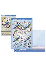 HUNKYDORY CRAFTS LTD. HUNKYDORY SPRING CHEER BEAUTIFUL BLUE TIT DECO-LARGE SET