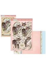 HUNKYDORY CRAFTS LTD. HUNKYDORY SPRING CHEER THE PURR-FECT DAY DECO-LARGE SET