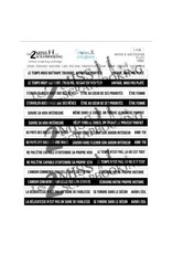 LES 2 MISS SCRAPBOOKING LES 2 MISS SCRAPBOOKING ART JOURNAL FL03 MOTS À DÉCOUPER