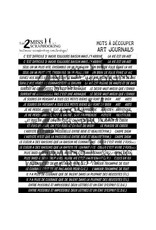 LES 2 MISS SCRAPBOOKING LES 2 MISS SCRAPBOOKING ART JOURNAL_5 MOTS À DÉCOUPER
