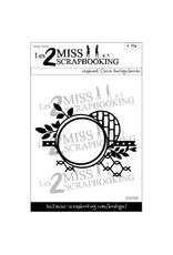 LES 2 MISS SCRAPBOOKING LES 2 MISS SCRAPBOOKING KIT CERCLE FEUILLAGE BROCHE CHIPBOARD