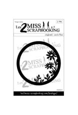 LES 2 MISS SCRAPBOOKING LES 2 MISS SCRAPBOOKING KIT CERCLE FLEUR CHIPBOARD
