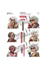 LES 2 MISS SCRAPBOOKING LES 2 MISS SCRAPBOOKING À TA SANTÉ GRAND-MAMAN TOPPER