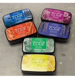 TSUKINEKO TSUKINEKO VERSAFINE CLAIR PIGMENT INK PAD 6 NEW COLORS BUNDLE PRICE!!