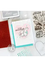 HERO ARTS HERO ARTS ODE TO ANDY WARHOL SCRIPT BOLD PRINTS 6x6 CLING STAMP