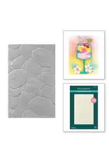 SPELLBINDERS SPELLBINDERS HAPPY HOUR COLLECTION LUSH LEAVES 3D EMBOSSING FOLDER