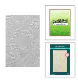 SPELLBINDERS SPELLBINDERS SERENADE OF AUTUMN COLLECTION AUTUMN SERENADE 3D EMBOSSING FOLDER