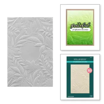 SPELLBINDERS SPELLBINDERS SERENADE OF AUTUMN COLLECTION AUTUMN SERENADE 3D EMBOSSING FOLDER