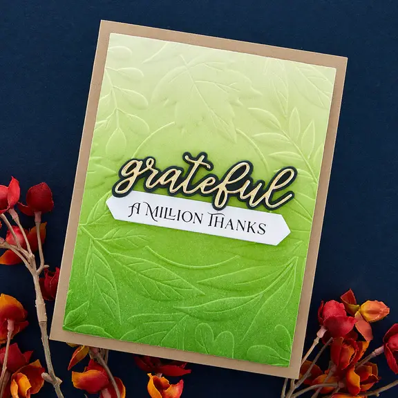 SPELLBINDERS SPELLBINDERS SERENADE OF AUTUMN COLLECTION AUTUMN SERENADE 3D EMBOSSING FOLDER