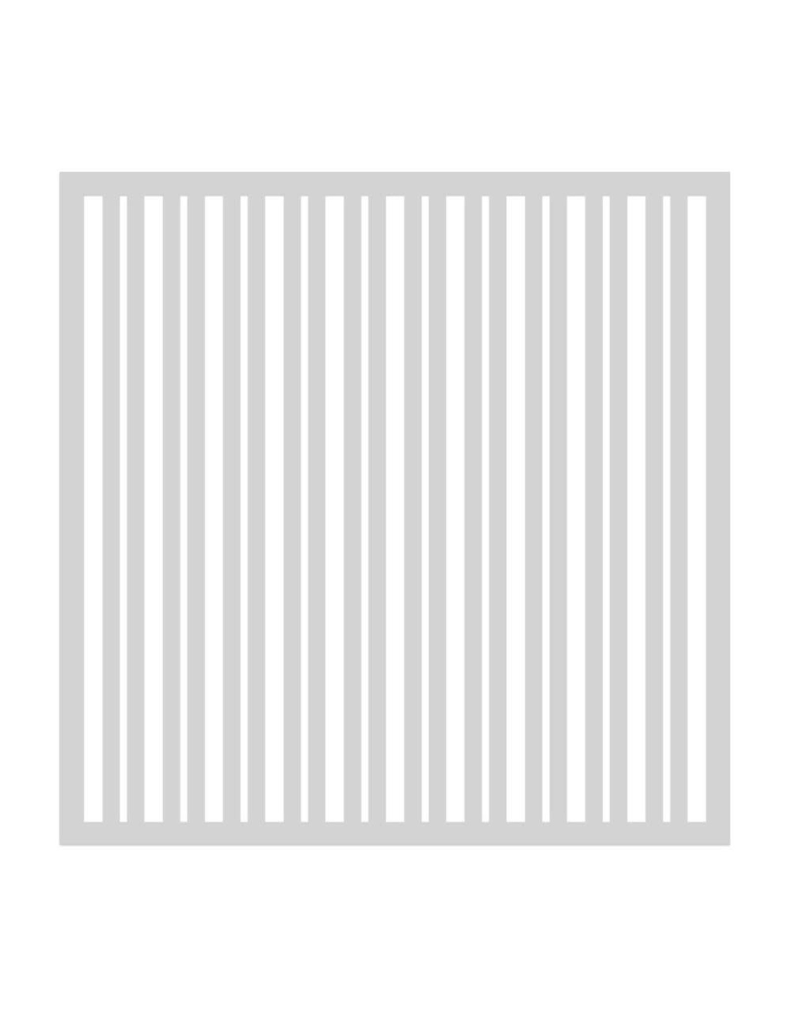 HERO ARTS HERO ARTS STENCIL SQUARE STRIPE 6x6 STENCIL