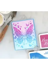 HERO ARTS HERO ARTS BUTTERFLIES LAYERING STENCIL SET