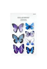 SPELLBINDERS SPELLBINDERS TIMELESS COLLECTION TWILIGHT BUTTERFLIES 3D BUTTERFLY STICKERS