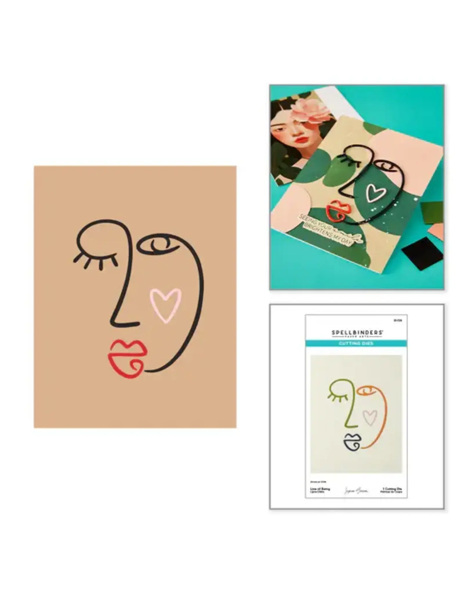 SPELLBINDERS SPELLBINDERS JAYCEE GASPAR LINE OF BEING ETCHED DIE SET