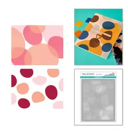 SPELLBINDERS SPELLBINDERS JAYCEE GASPAR AMBIENT AURA STENCIL SET