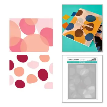 SPELLBINDERS SPELLBINDERS JAYCEE GASPAR AMBIENT AURA STENCIL SET