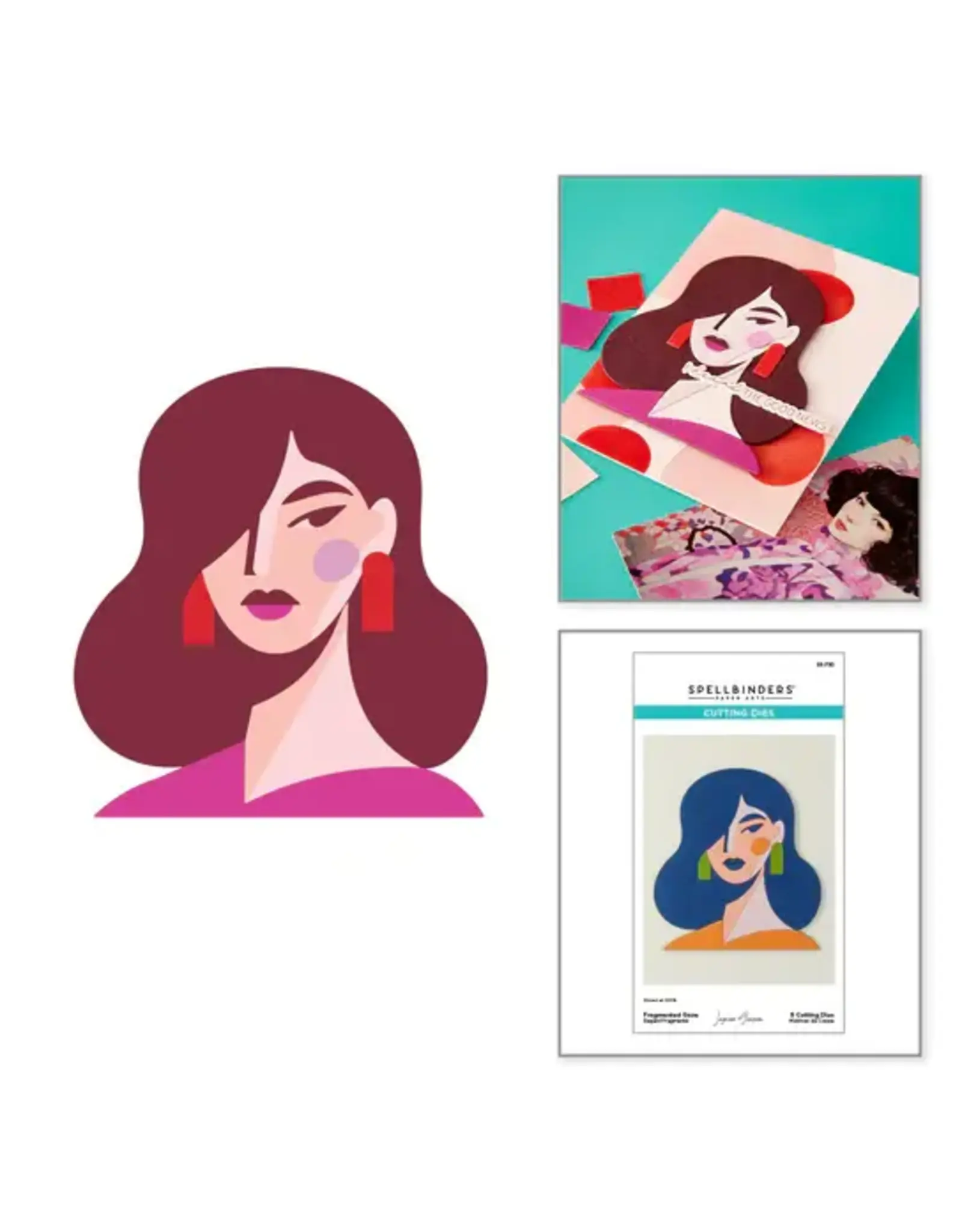 SPELLBINDERS SPELLBINDERS JAYCEE GASPAR FRAGMENTED GAZE ETCHED DIE SET