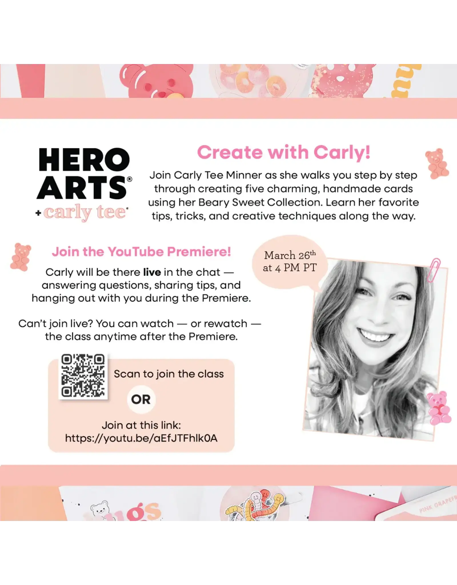 HERO ARTS HERO ARTS BEARY SWEET BUNDLE + CLASS KIT