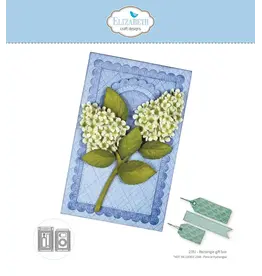 ELIZABETH CRAFT DESIGNS ELIZABETH CRAFT DESIGNS PAPER FLOWERS RECTANGLE GIFT BOX DIE SET