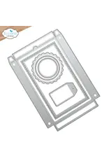 ELIZABETH CRAFT DESIGNS ELIZABETH CRAFT DESIGNS PAPER FLOWERS RECTANGLE GIFT BOX DIE SET