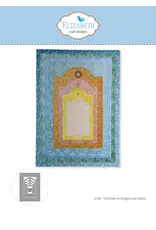 ELIZABETH CRAFT DESIGNS ELIZABETH CRAFT DESIGNS PAPER FLOWERS STITCHED RECTANGLES AND LABELS DIE SET