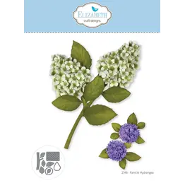ELIZABETH CRAFT DESIGNS ELIZABETH CRAFT DESIGNS PAPER FLOWERS PANICLE HYDRANGEA DIE SET