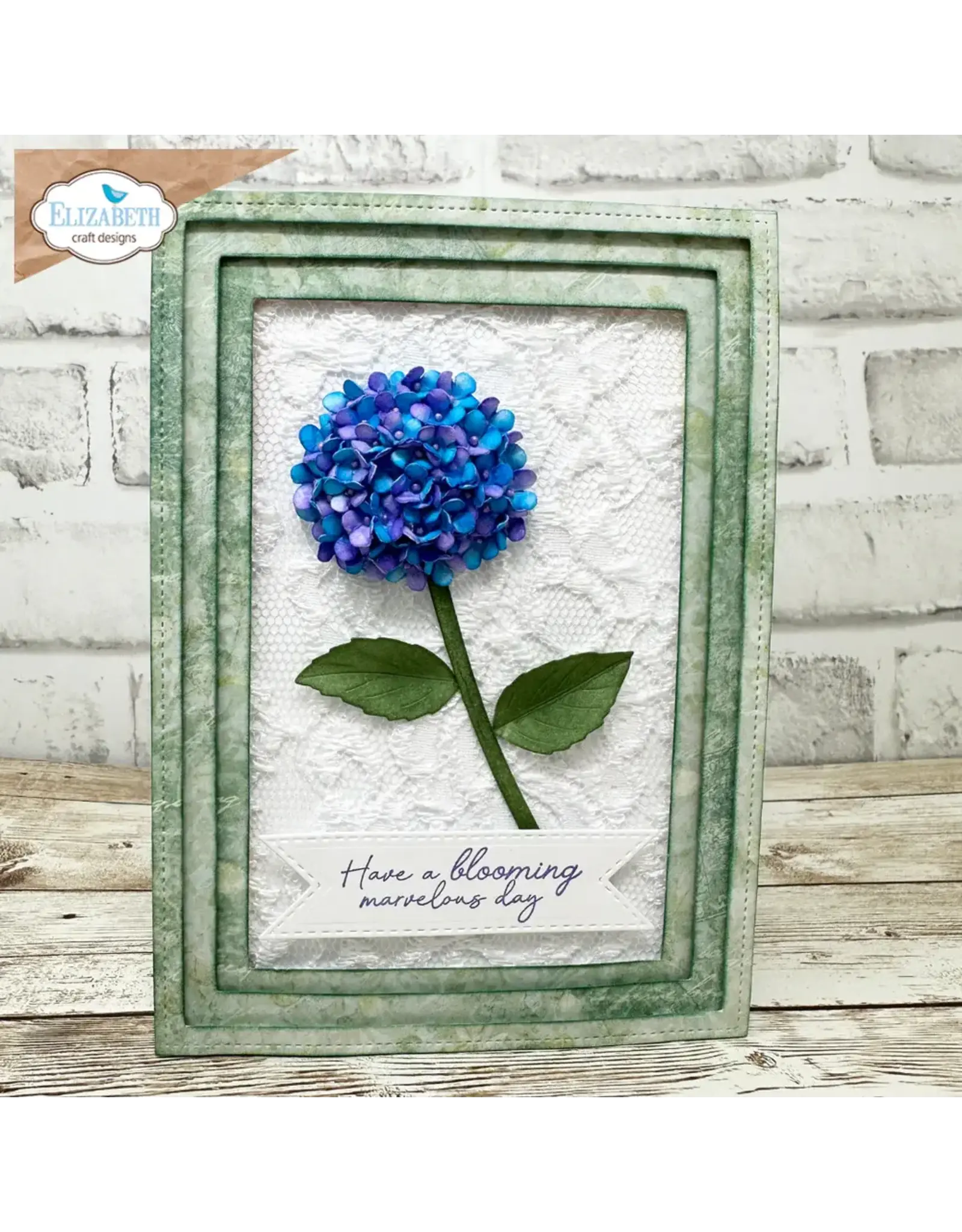 ELIZABETH CRAFT DESIGNS ELIZABETH CRAFT DESIGNS PAPER FLOWERS PANICLE HYDRANGEA DIE SET