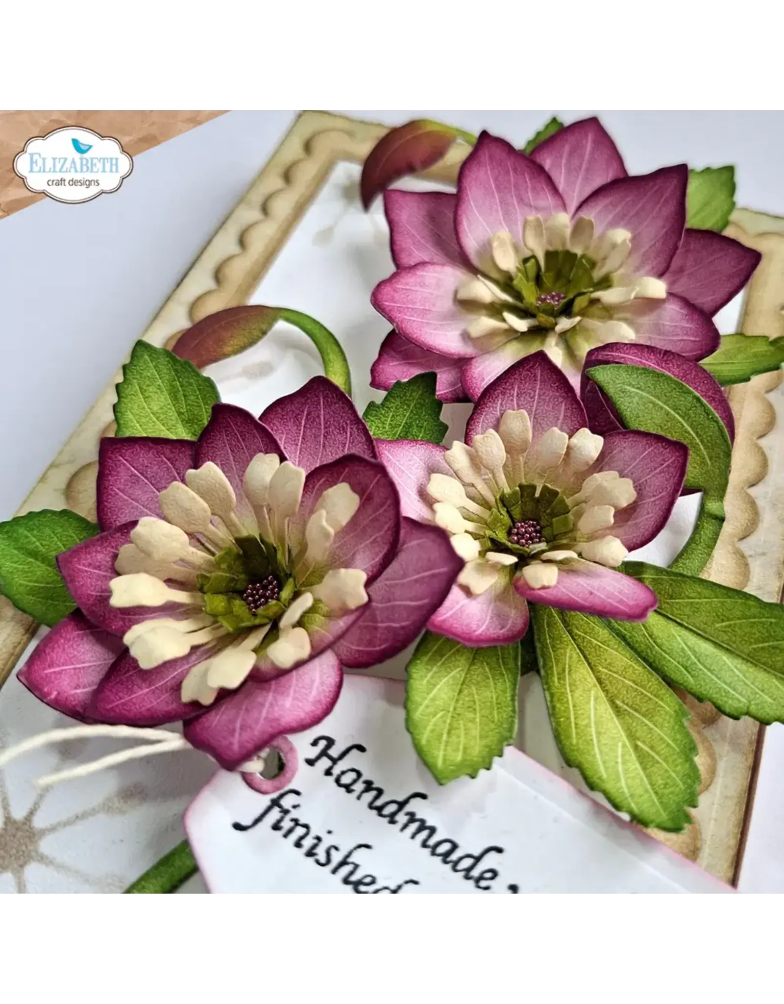 ELIZABETH CRAFT DESIGNS ELIZABETH CRAFT DESIGNS PAPER FLOWERS LENTEN ROSE DIE SET
