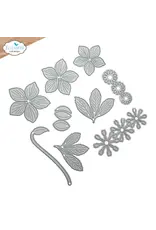 ELIZABETH CRAFT DESIGNS ELIZABETH CRAFT DESIGNS PAPER FLOWERS LENTEN ROSE DIE SET