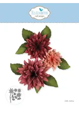 ELIZABETH CRAFT DESIGNS ELIZABETH CRAFT DESIGNS PAPER FLOWERS DAHLIA DIE SET