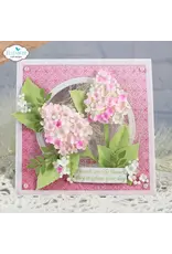 ELIZABETH CRAFT DESIGNS ELIZABETH CRAFT DESIGNS PAPER FLOWERS BLOOM SENTIMENTS CLEAR STAMP SET