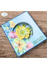 ELIZABETH CRAFT DESIGNS ELIZABETH CRAFT DESIGNS PAPER FLOWERS BLOOM SENTIMENTS CLEAR STAMP SET