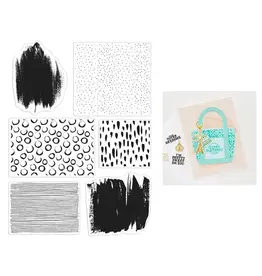 HERO ARTS HERO ARTS BACKGROUND BUILDER CLEAR STAMP SET