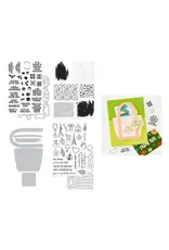 HERO ARTS HERO ARTS TOTE-ALLY AWESOME CLEAR STAMP AND DIE BUNDLE