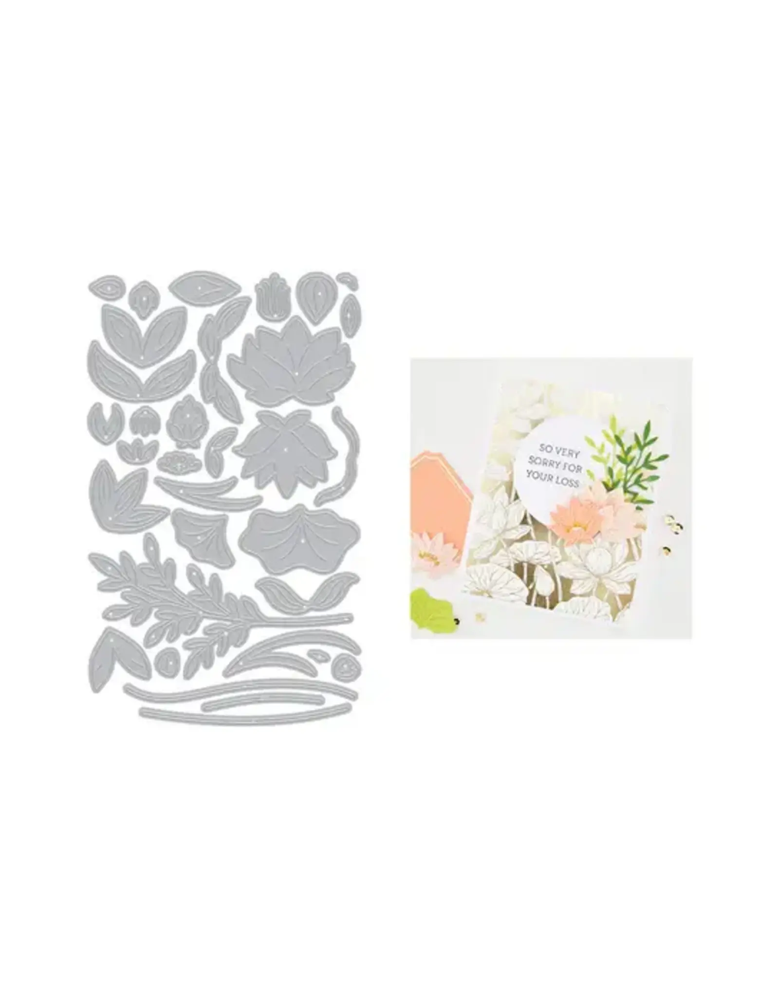 HERO ARTS HERO ARTS LOTUS FLOWER DIE SET