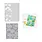 HERO ARTS HERO ARTS LOTUS FIELD LETTERPRESS + FOIL PLATE AND STENCIL SET