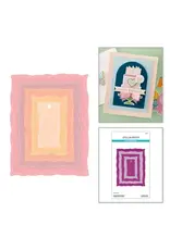 SPELLBINDERS SPELLBINDERS PLAYFUL STITCHED PANELS ETCHED DIE SET