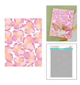 SPELLBINDERS SPELLBINDERS PETAL BURST LAYERED STENCIL SET